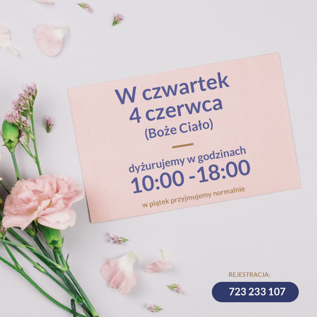 Boże Ciało dyżury
